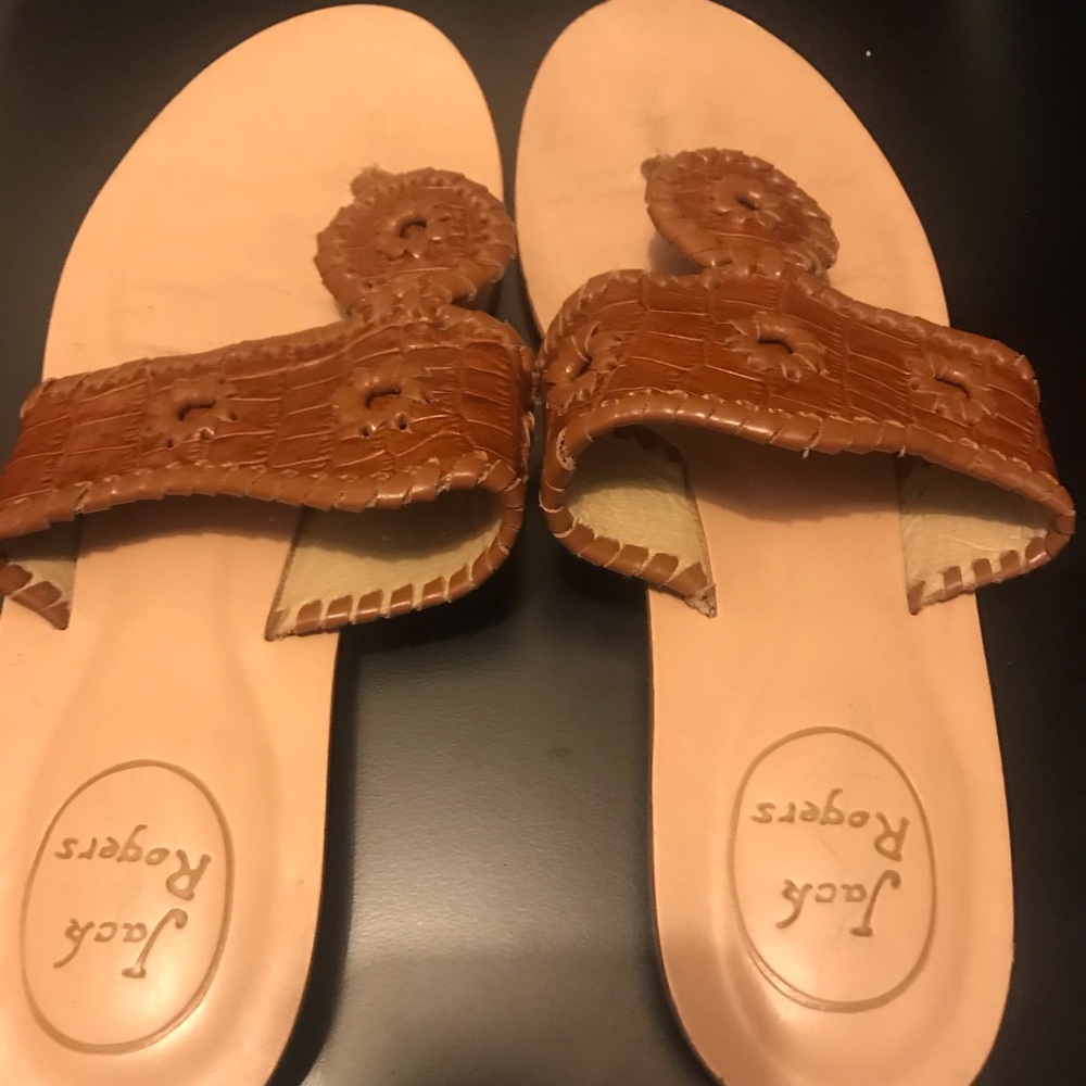 Brown Jack Rogers Sandals
